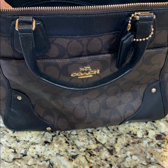 Coach signature tote - Picture 1 of 6